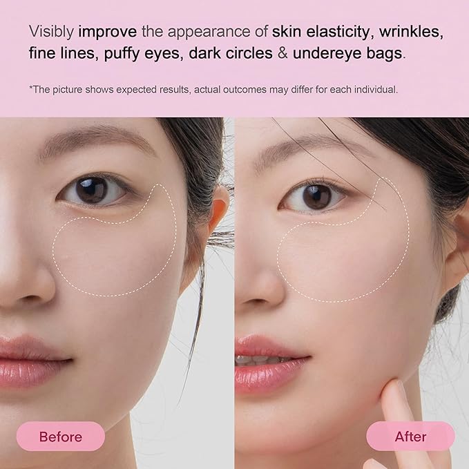 TEREZ & HONOR Peptide Collagen Hydrogel Eye Patches - Image 3
