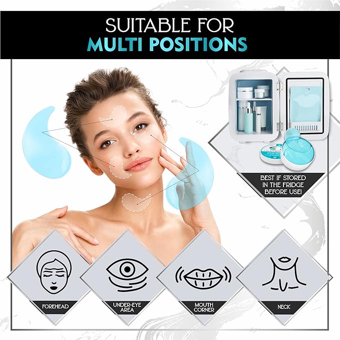 Under Eye Patches for Puffy Eyes, Dark Circles, Dull Skin - Image 6
