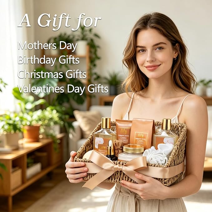 Mothers Day Gift Basket for Mom, Gifts for Women, Spa Gift Basket for Women - Image 2