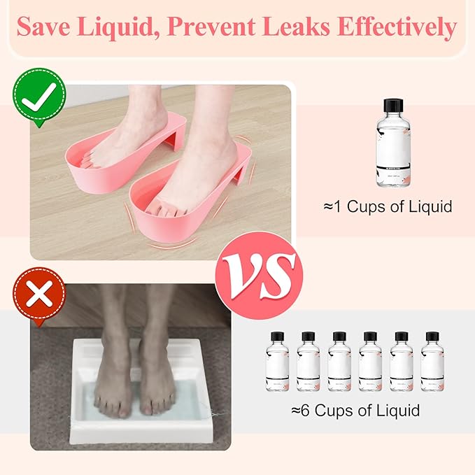 LIONVISON Acetone Nail Soaking Bowl: Soak Off Gel Polish Nail Remover Kit - Image 2