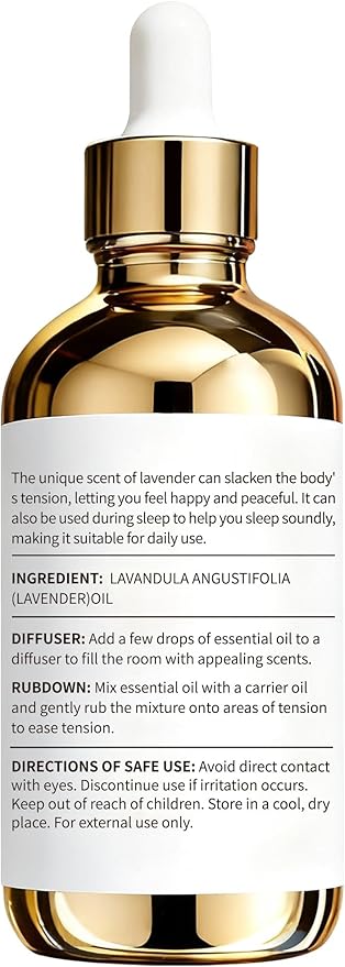 100% Pure Lavender Essential Oil 4 fl oz - Image 8