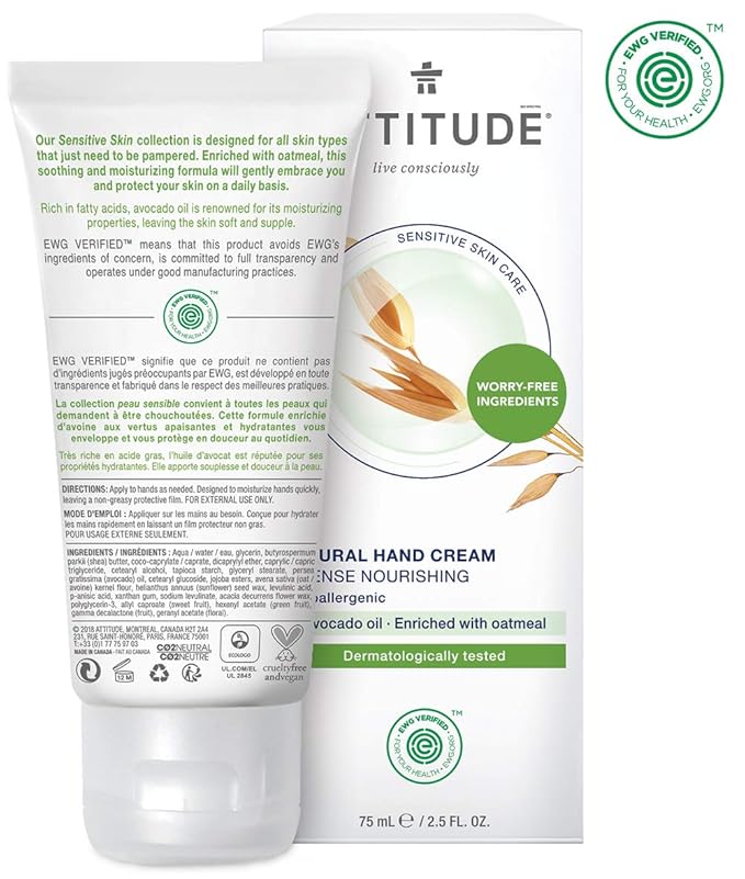 ATTITUDE Hand Cream, EWG Verified, Plant and Mineral-Based Ingredients - Image 4