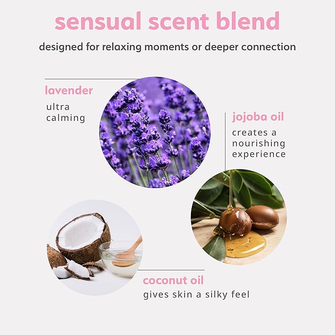 plusOne Sensual Body Oil – Lavender Vanilla Massage & Intimate Oil – - Image 3