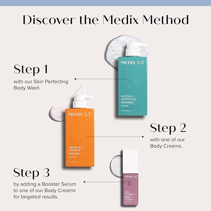 Medix 5.5 Argan Oil Cream + Vitamin E Anti Aging Skin Care Moisturizer Body - Image 5