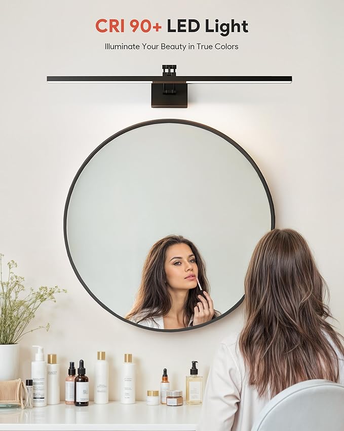VONLUCE 36" LED Bathroom Vanity Light, 3CCT Modern LED Vanity Lights - Image 5