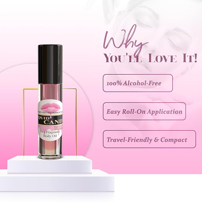 MOBETTER FRAGRANCE OILS Liquid Candy Kiss Women Perfume Body Oil - Image 4