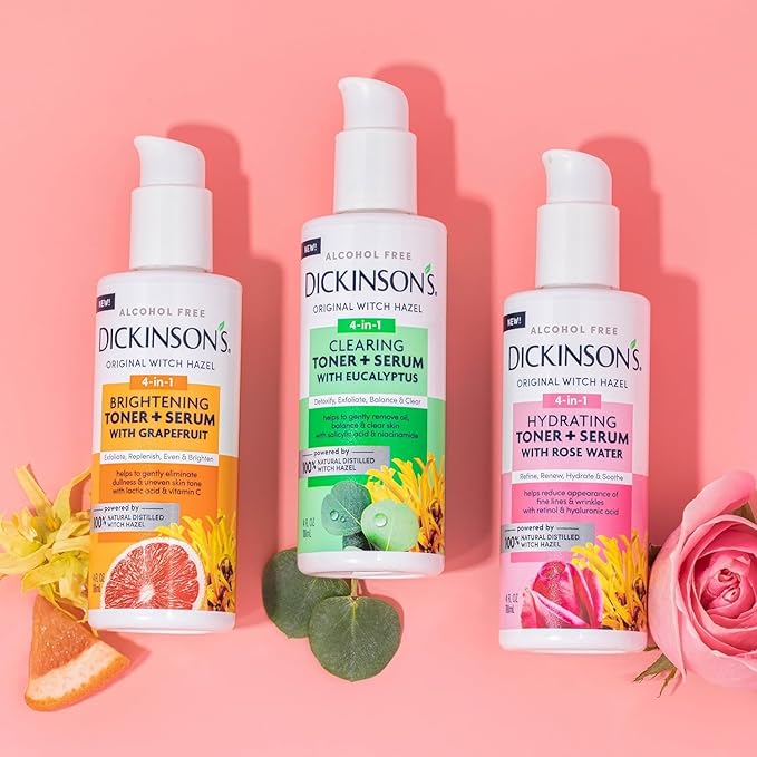 Dickinson's Original Witch Hazel Brightening Toner + Serum - Image 4