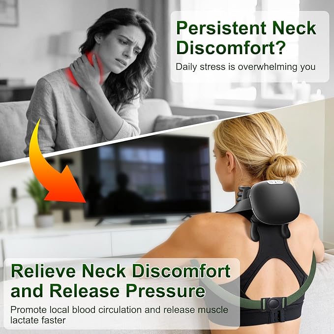 Nooydio Neck Massager, Neck and Back Massager - Image 6