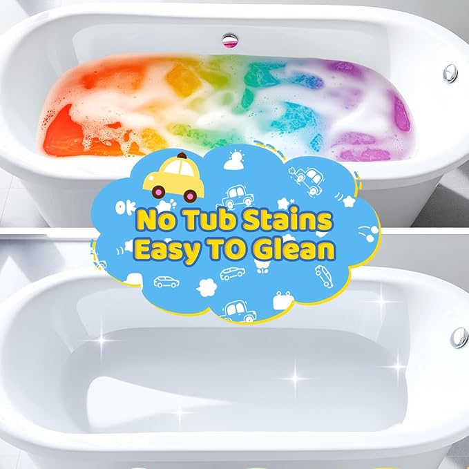 Bath Bombs for Kids, Perfect Mothers Day Gifts for Kids Girls, Handcrafted Car - Image 7