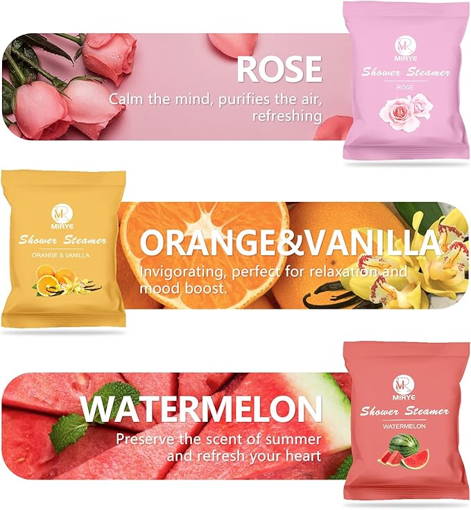 Shower Steamers Aromatherapy 24-Pack, Self Care Spa Gifts - Image 2