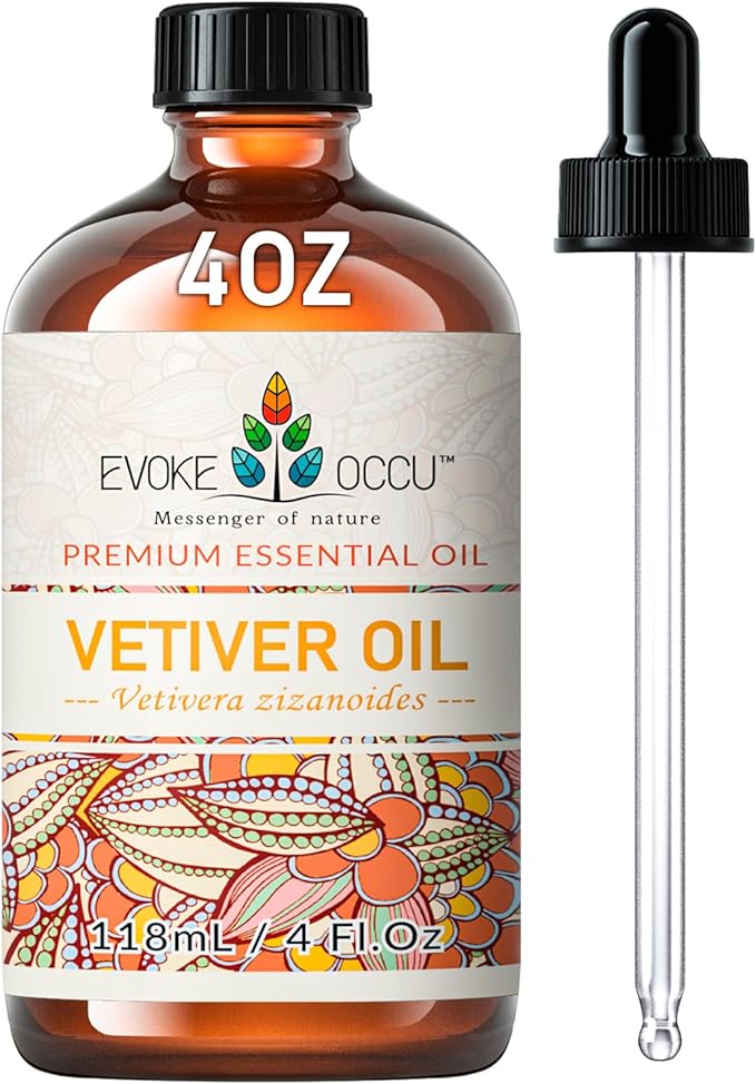 EVOKE OCCU Pure & Natural Vetiver Essential Oil by enjoythesmellofnature
