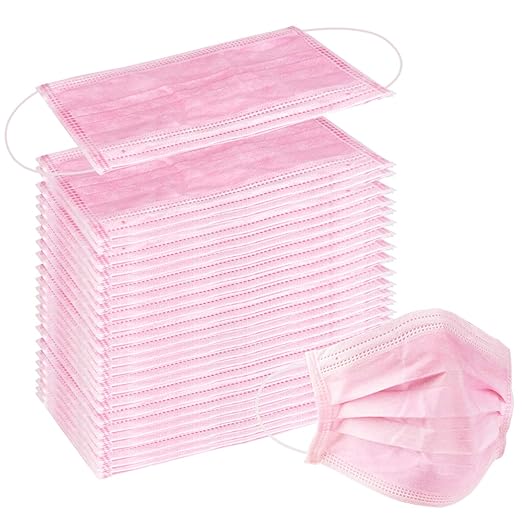 Wecolor 100 Disposable Face Masks by Buynow