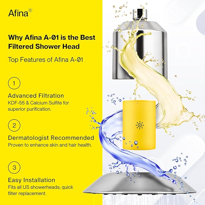 Afina Replacement Filter for Afina Filtered Showerhead & Shower Filter - Image 3
