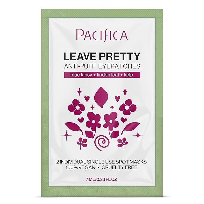 Pacifica Undereye Spot Serum Mask – Leave Pretty Anti-Puff Eye Patches - Image 8