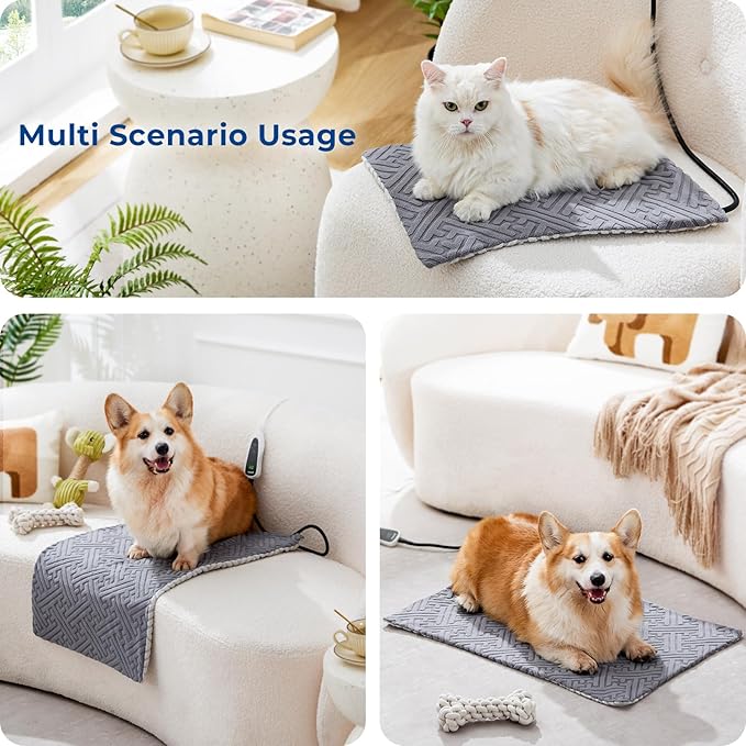 ZOMISIA Large Dog Heating Pad 32x20 Inch - Image 4