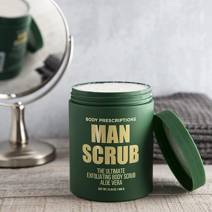 Body Prescriptions Men’s Exfoliating Body Scrub – Ultimate Skin Cleansing Wash - Image 6