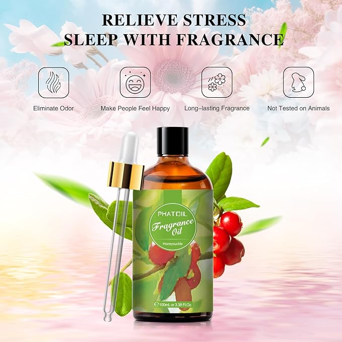 PHATOIL 3.38FL.OZ Honeysuckle Fragrance Oils - Image 4