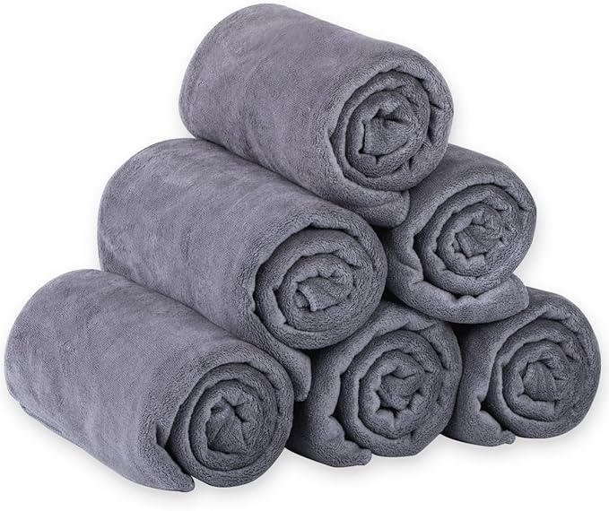 JML Microfiber Bath Towels, Bath Towel Set by JML