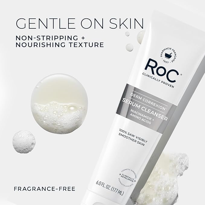 RoC Retinol Correxion Deep Wrinkle Serum Facial Cleanser - Image 7