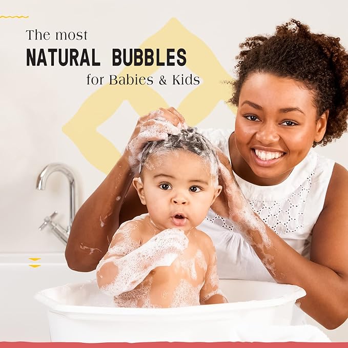 Alaffia Bubble Bath for Babies & Kids, Coconut Strawberry 2-Pack – Long-Lasting - Image 3