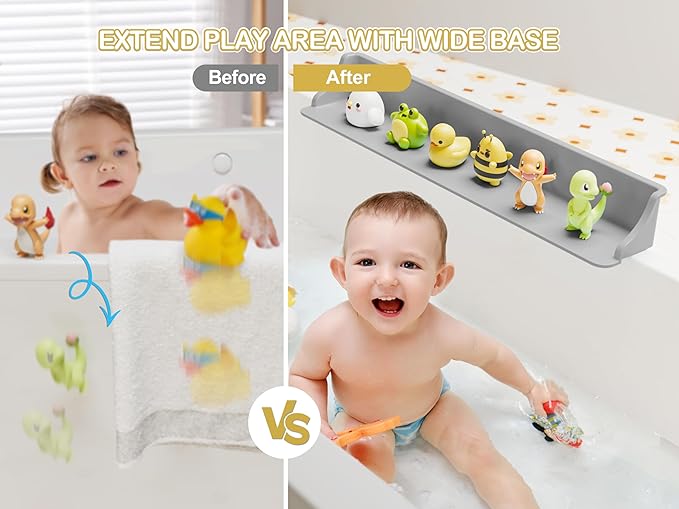 Cushore 3-Ft Bathtub Splash Guard PlayPad - Image 6