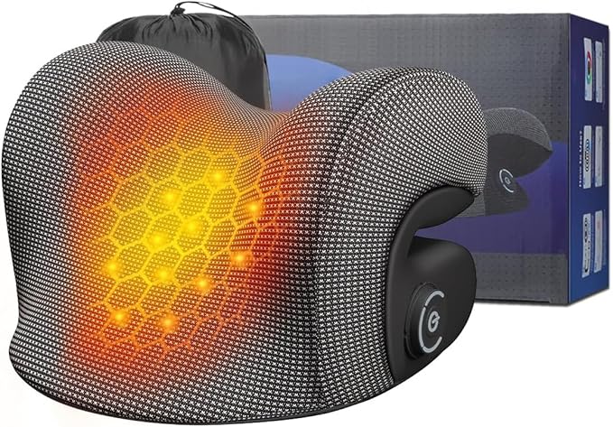Wireless Heated Neck Stretcher for Pain Relief, Portable Cordless Neck Shoulder by Unknown