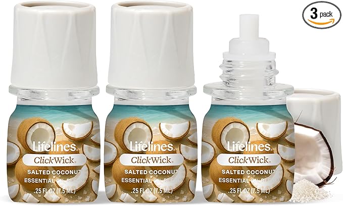 Lifelines ClickWick Essential Oil Blends by LifeLines