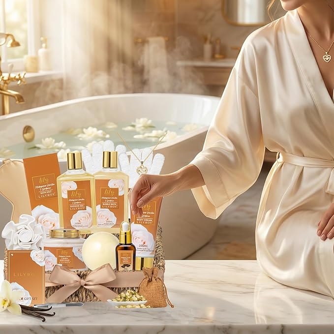 Mothers Day Gift Basket for Mom, Gifts for Women, Spa Gift Basket for Women - Image 7