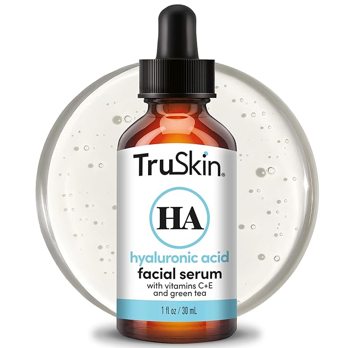 TruSkin Hyaluronic Acid Serum for Face – 7 Ultra-Hydrating Ingredients – by TruSkin