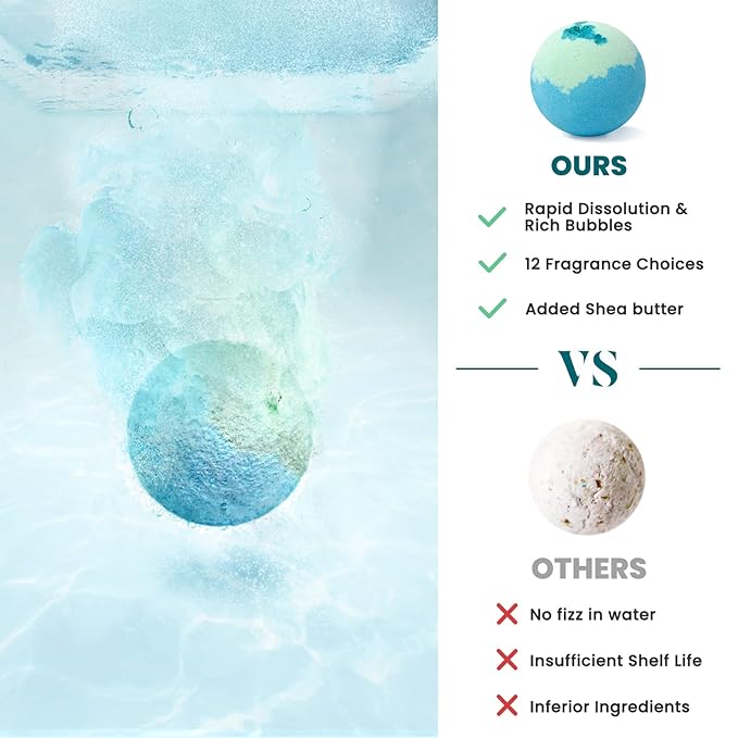 ZenBombs Bath Bombs for Women, Stocking Stuffers, Bath Bomb - Image 4