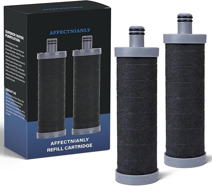 Carbon Shower Filter Cartridge 2PCS, Compatible - Image 8