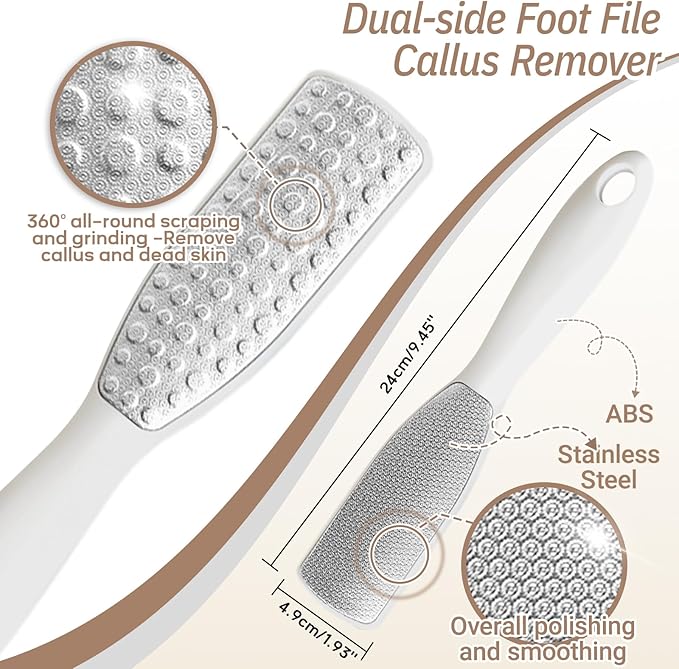 New Foot Brush & Foot Files Set, 3-IN-1 Foot Scrubber - Image 5