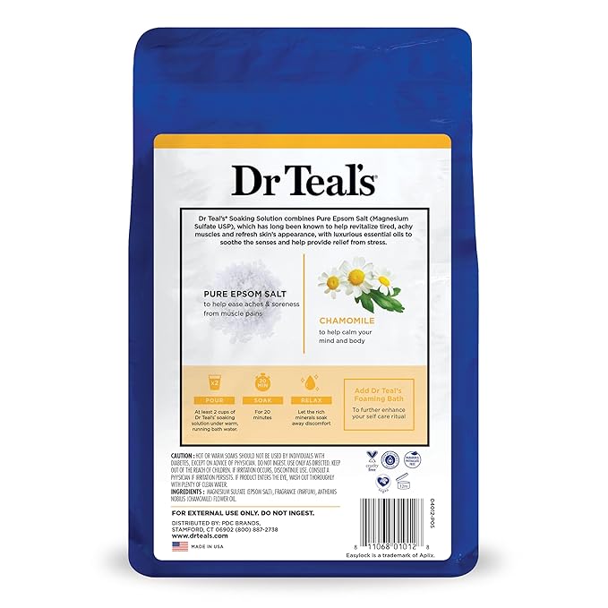 Dr Teal's Epsom Salt Soaking Solution, 48 Oz - Image 10
