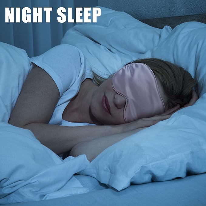 Tarpop 12 Pcs Silk Sleep Eye Mask - Image 6