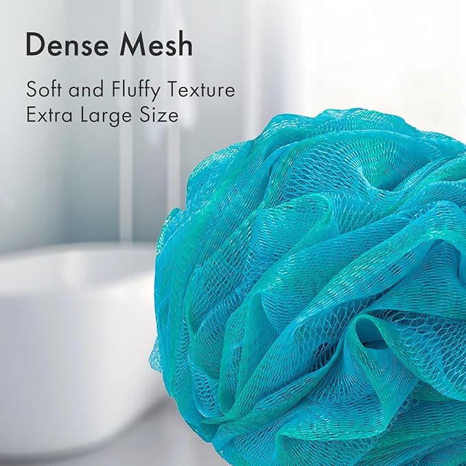 AmazerBath Loofah Sponge, Shower Loofah 75g/PCS - Image 2