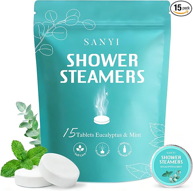 Shower Steamers Aromatherapy 15 Pack, Mom Gifts by sanyi