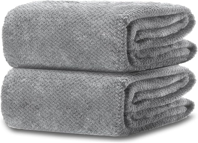 2 Piece Hand Towels Set Set 16x31 Inches, Soft Bath Sheet Towels Highly by FeyocnUS