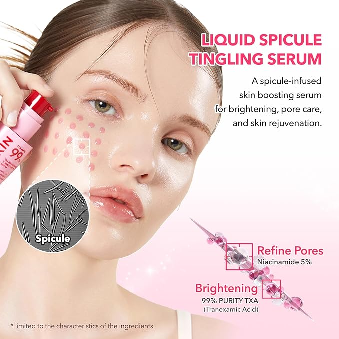 APRILSKIN TXA Niacinamide Toning Shot 99 Spicule Facial Serum｜Skin Booster Serum - Image 3
