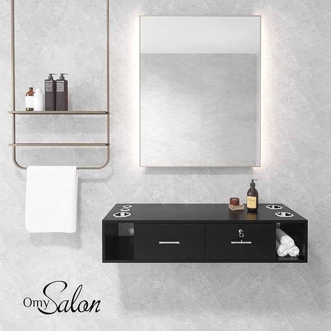 OmySalon Wall Mount Styling Station - Image 3