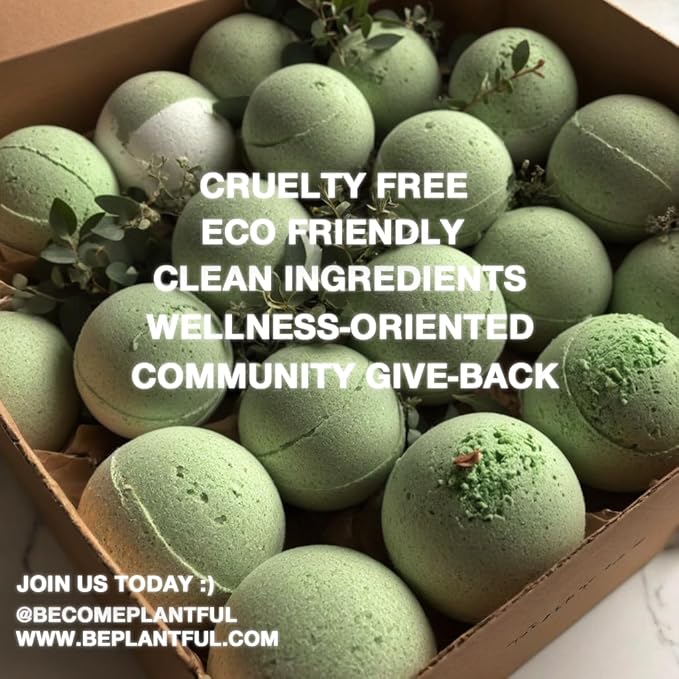 Plantful™ Organic Handmade Bath Bombs - Image 8