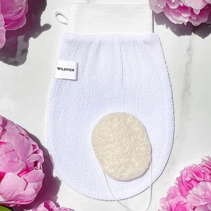 Wildpier Deep Exfoliating Glove and Konjac Sponge Bundle - Image 2