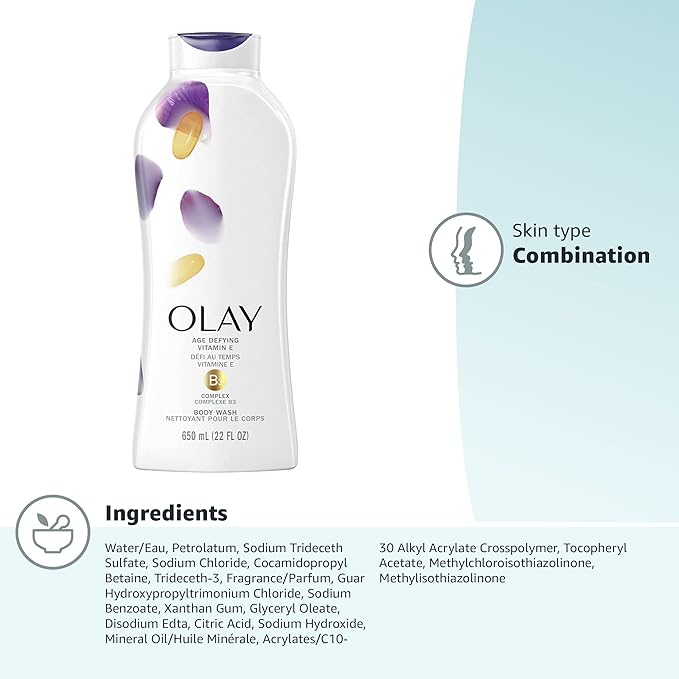 Olay Body Wash for Women, Age Defying - Image 12