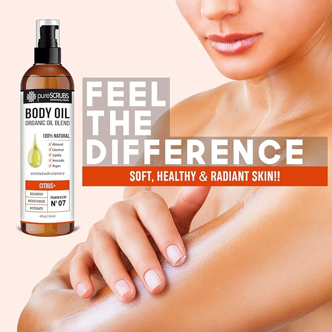 pureSCRUBS Ultra Moisturizing Citrus+ Body Oil Spray - Image 6