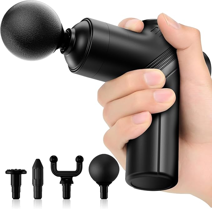 LEERCON Massage Gun Deep Tissue Electric Massagers Mini Massage Gun Travel by leercon