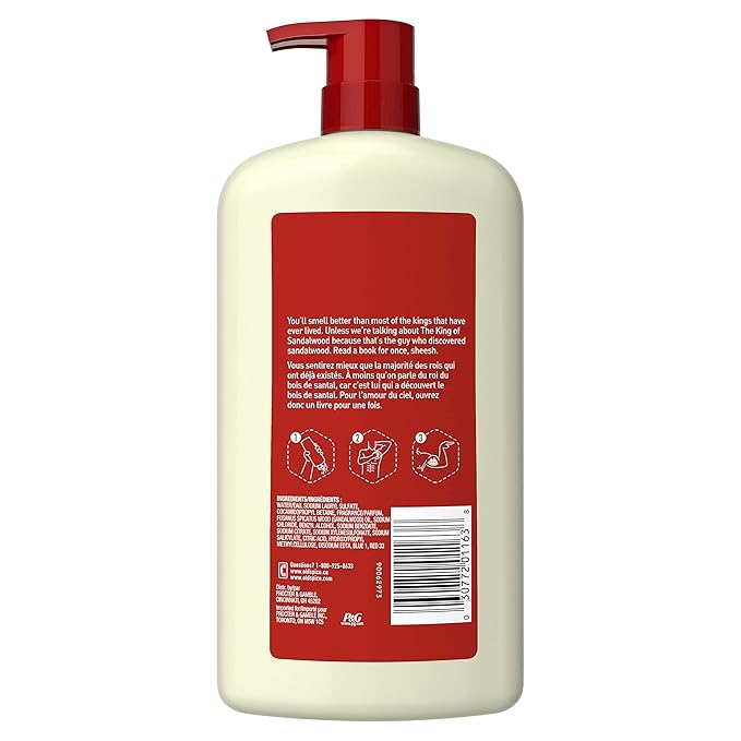 Old Spice Cleansing Body Wash for Men, 24/7 Shower Fresh - Image 2