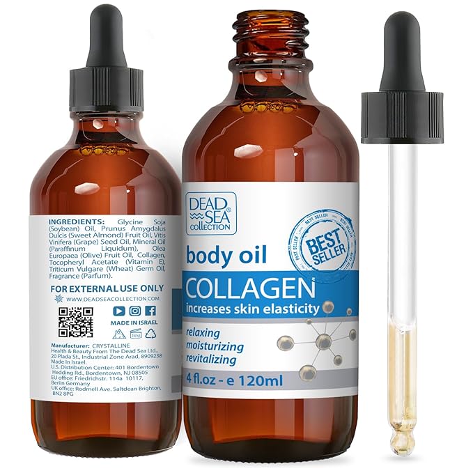 Dead Sea Collection Body Oil for Dry Skin by DeadSeaCollection