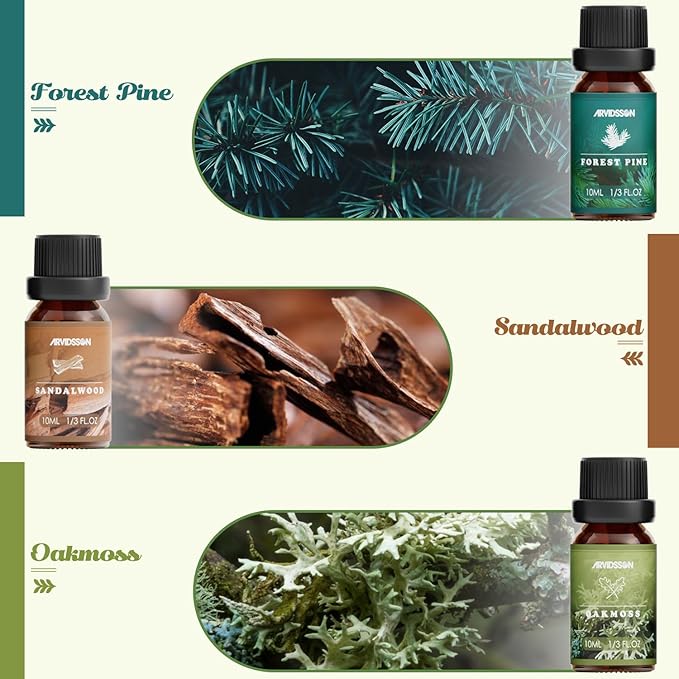 Nature Essential Oils Set, ARVIDSSON Natural Fragrance Oils - Image 4