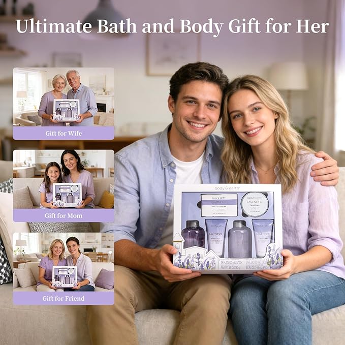 BODY & EARTH Bath and Body Gift Set - Image 8