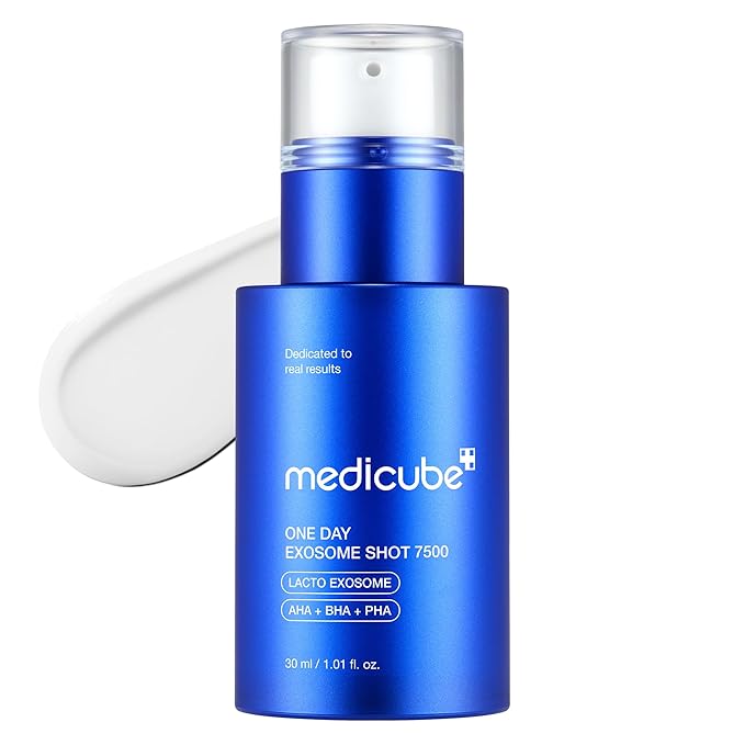 medicube Exosome Shot Zero 7, 500 PPM Spicule Facial Serum | Liquid Skin by medicube