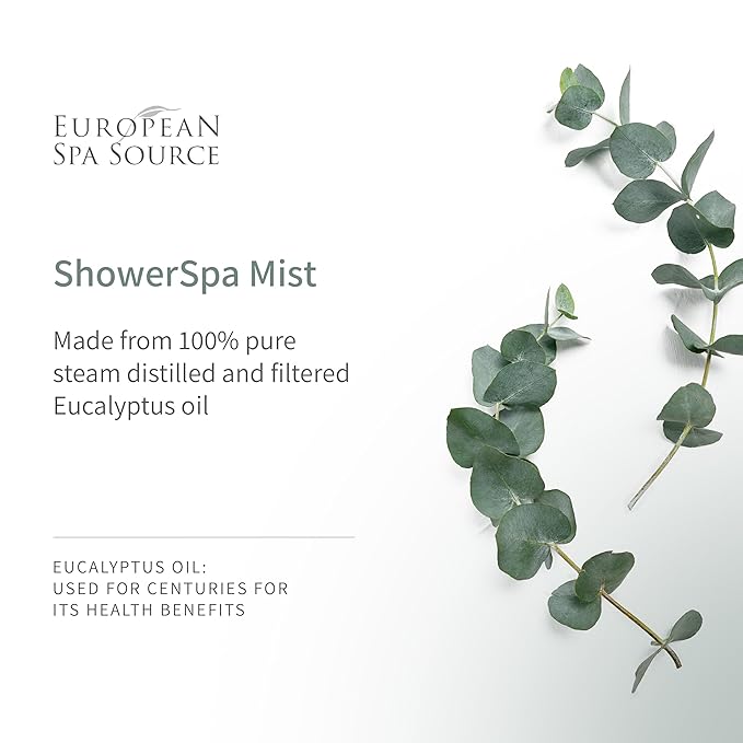 European Spa Source Eucalyptus ShowerSpa Mist Spray - Image 4